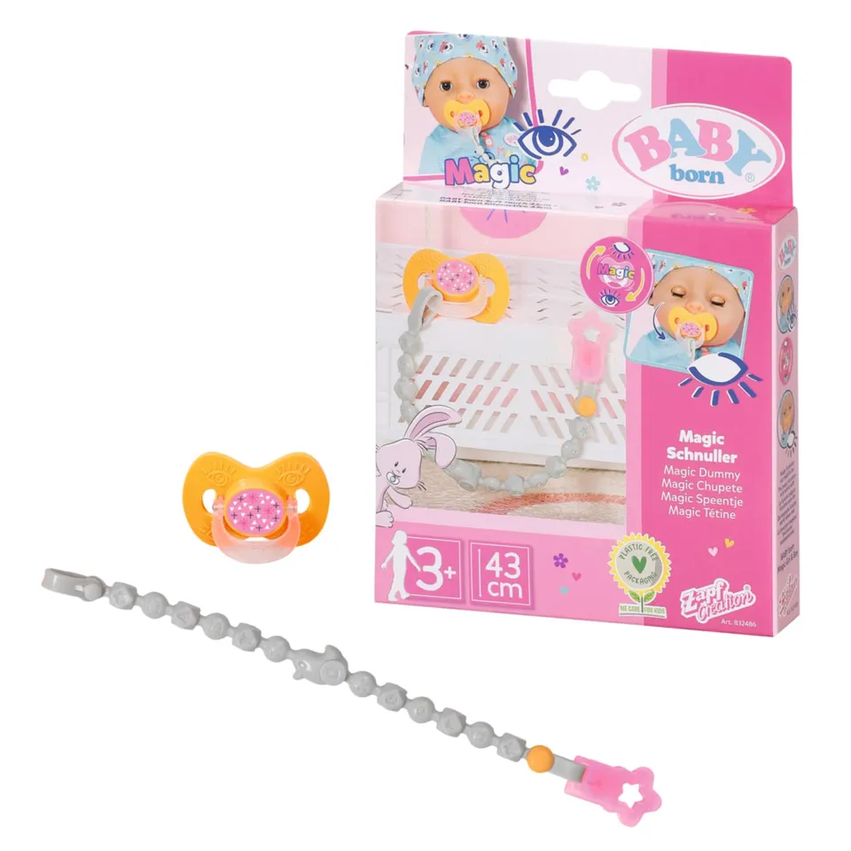 baby-born-magic-schnuller-mit-puppenkette-f-r-43-cm-puppen image 1
