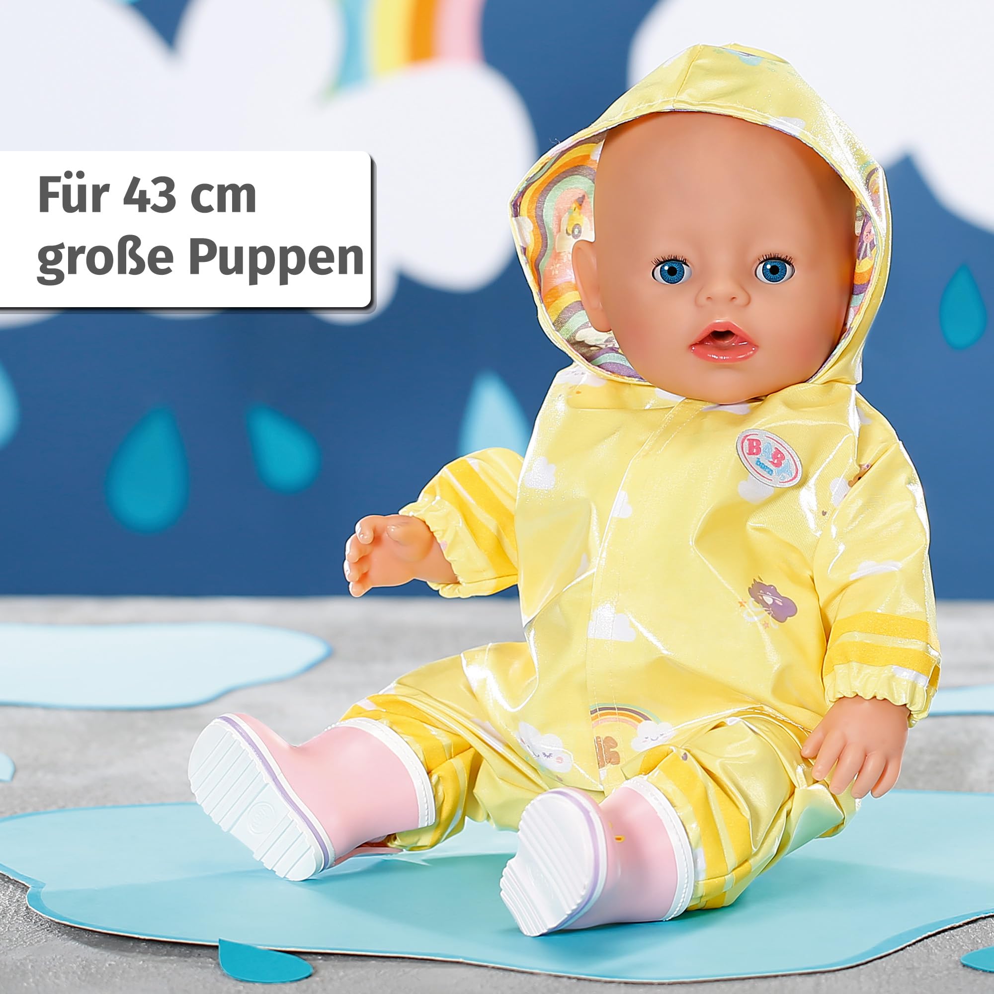 baby-born-deluxe-regen-outfit-43cm-puppen-regenbekleidung image 6