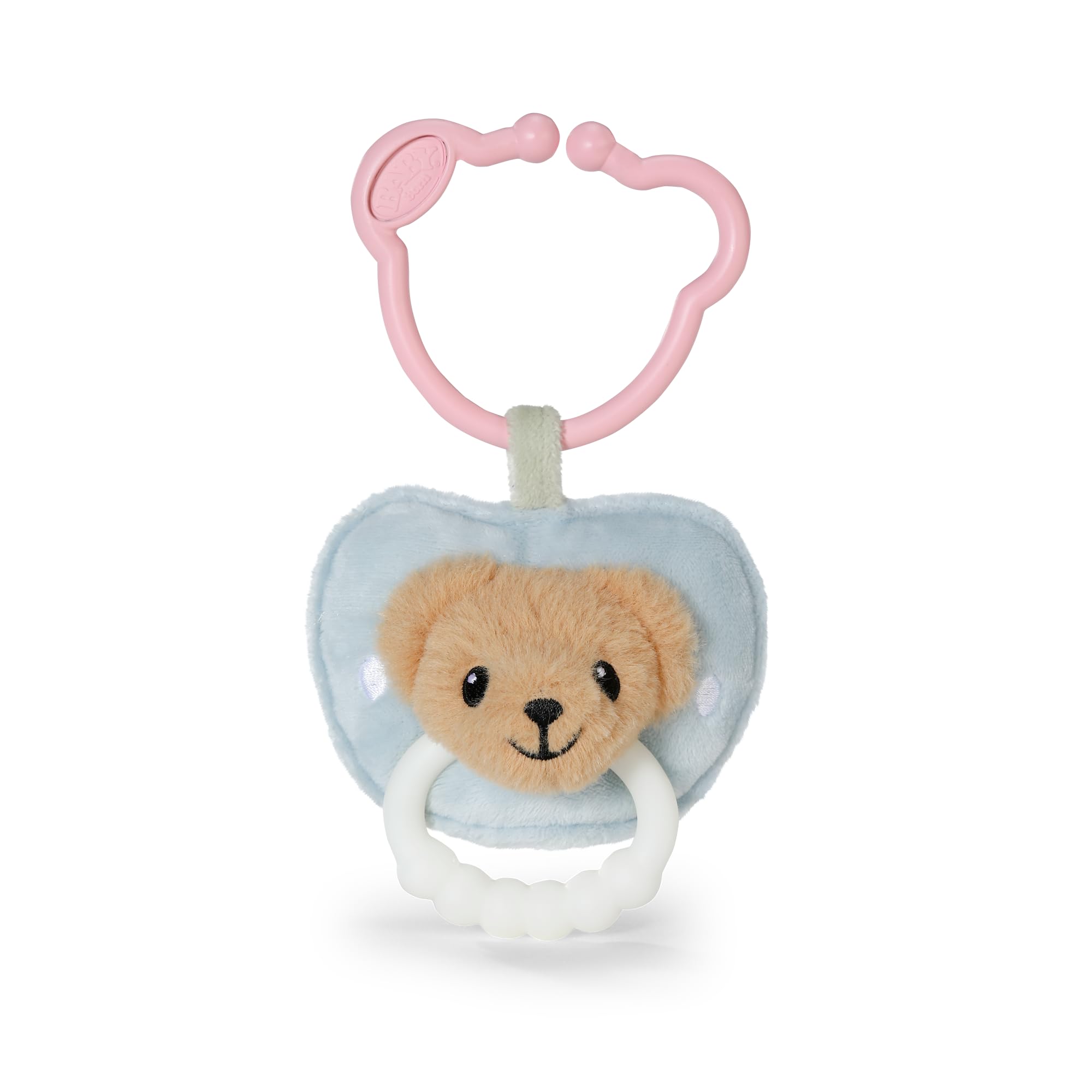 baby-born-for-babies-pl-sch-schnuller-18-cm-mit-bei-ring-und-clip image 4
