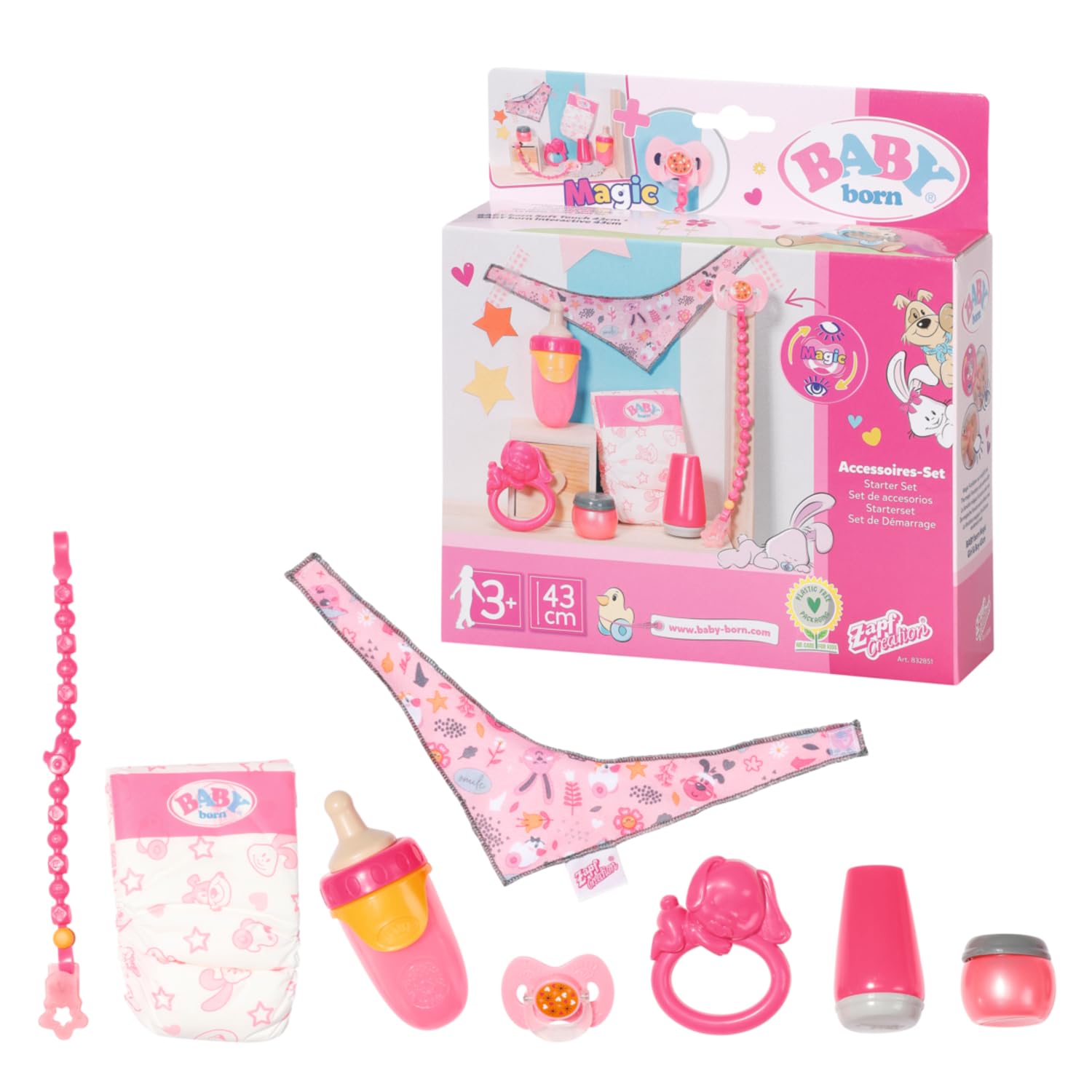 baby-born-832851-accessoires-set-8-teilig-puppenzubeh-r-pflege-set image 1