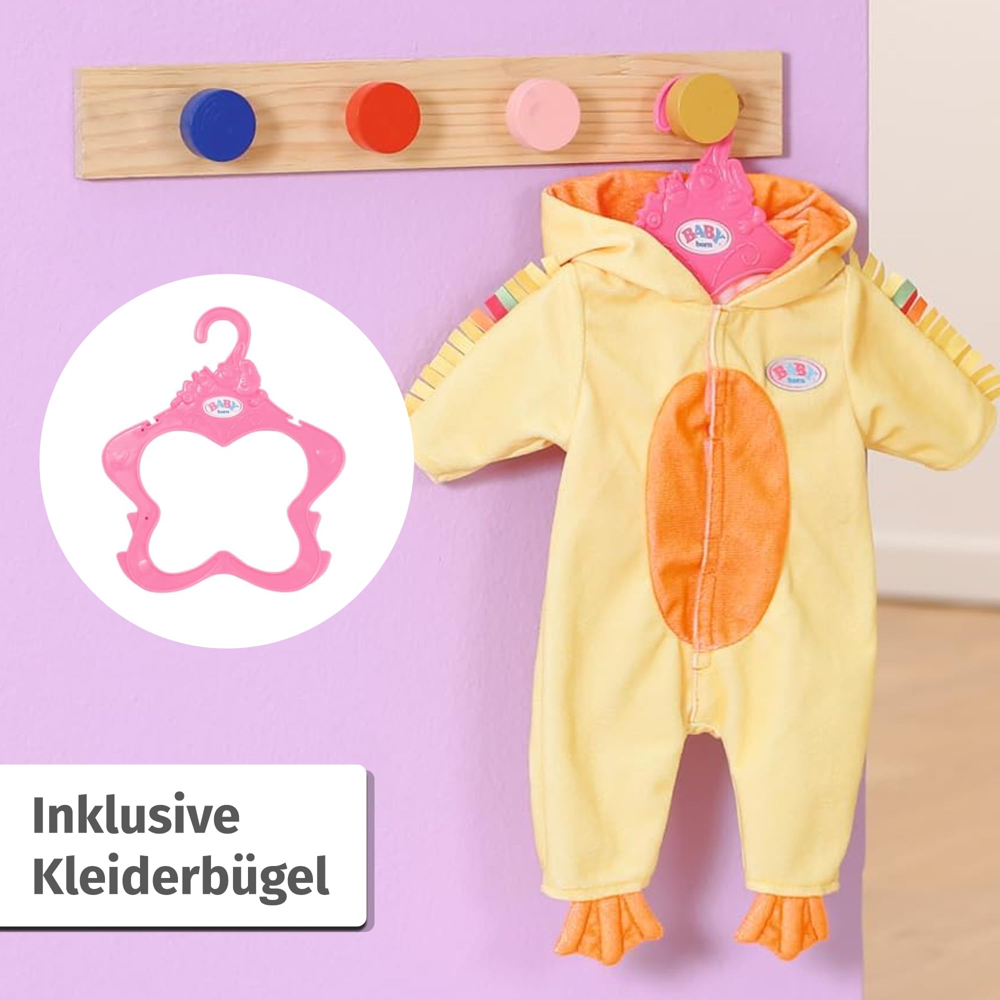 baby-born-teddy-nachtstrampler-enten-onesie-aus-fleece-f-r-43-cm-puppen image 7