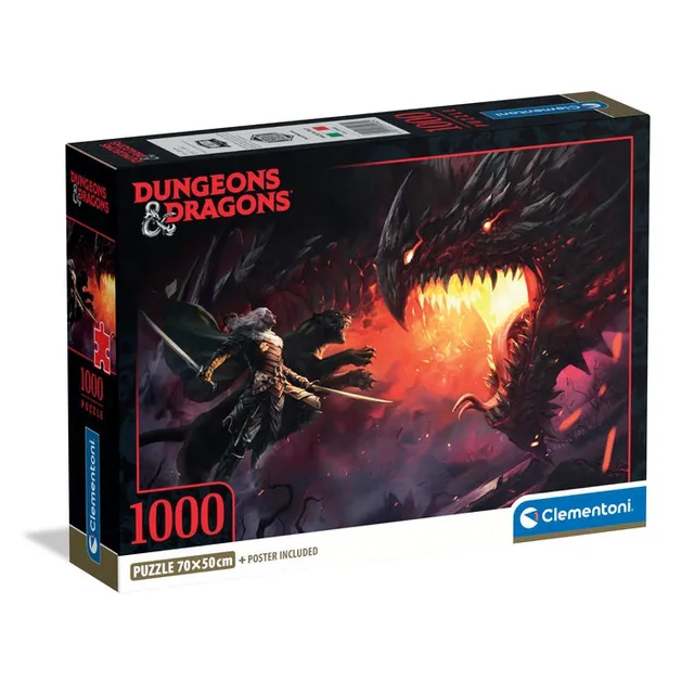 clementoni-puzzle-dungeons-dragons-1000-teile-70-x-50-cm image 1