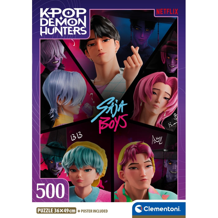 clementoni-kpop-demon-hunters-puzzle-500-teile-charakter-puzzle-49-x-36-cm image 4