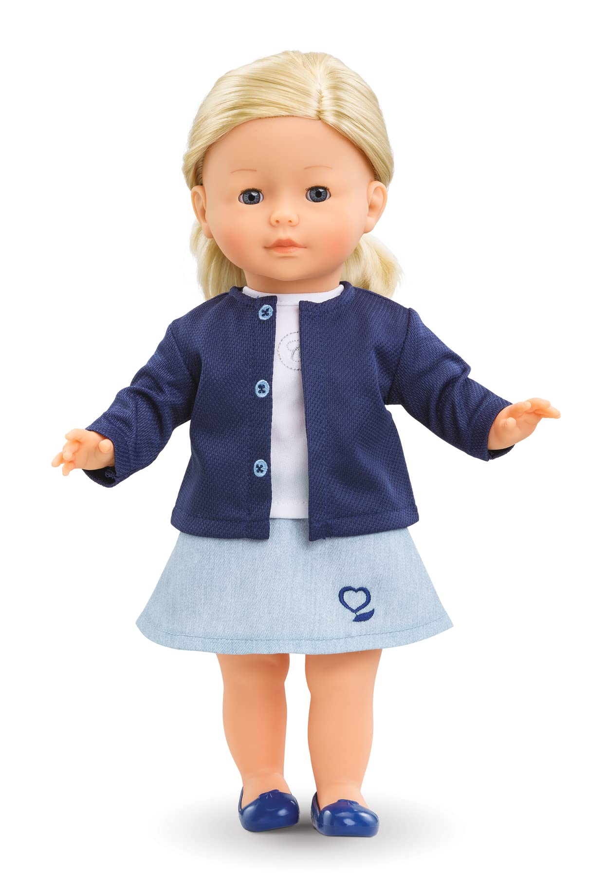 corolle-ma-corolle-blaue-strickjacke-puppenkleidung-f-r-36-cm-puppen image 2