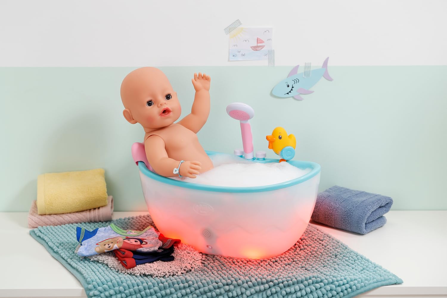 baby-born-jonas-43-cm-jungenpuppe-mit-10-funktionen-und-magischem-teller image 7