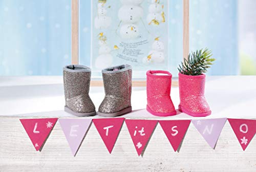 baby-born-trend-casuals-schuhe-silber-puppenzubeh-r-f-r-43cm-puppen image 8