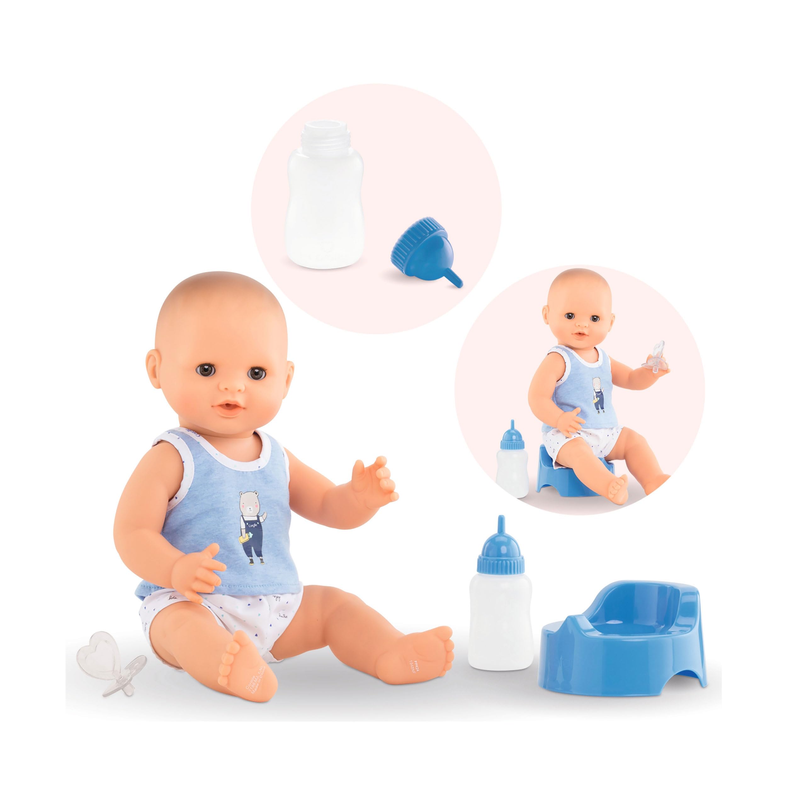 corolle-mon-grand-poupon-b-b-paul-trink-und-n-ss-badebaby-36-cm image 1