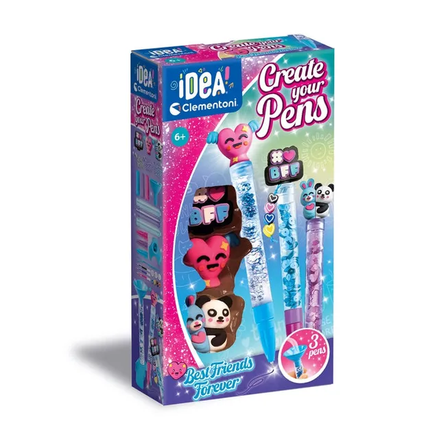 clementoni-deine-stift-kreationen-bff-beste-freunde-f-r-immer-kreativset image 1