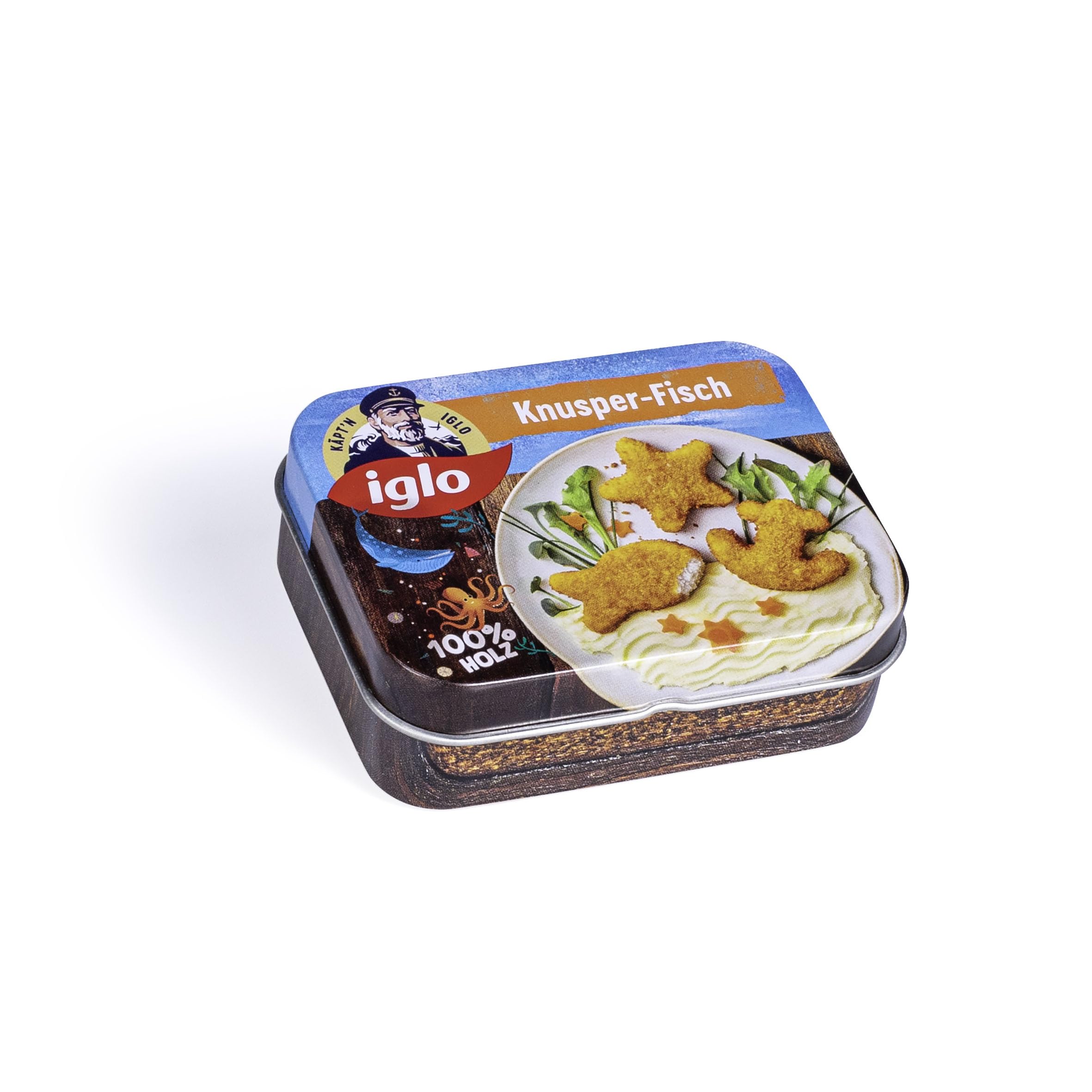 erzi-18455-iglo-knusperfisch-in-der-dose-kaufladenspielzeug-aus-holz-3-teilig image 2