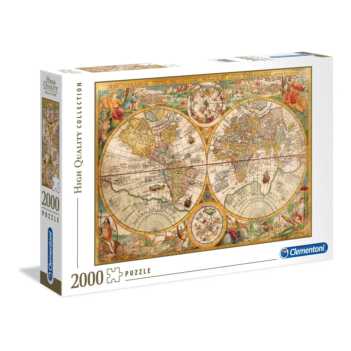 clementoni-puzzle-ancient-map-2000-teile image 1