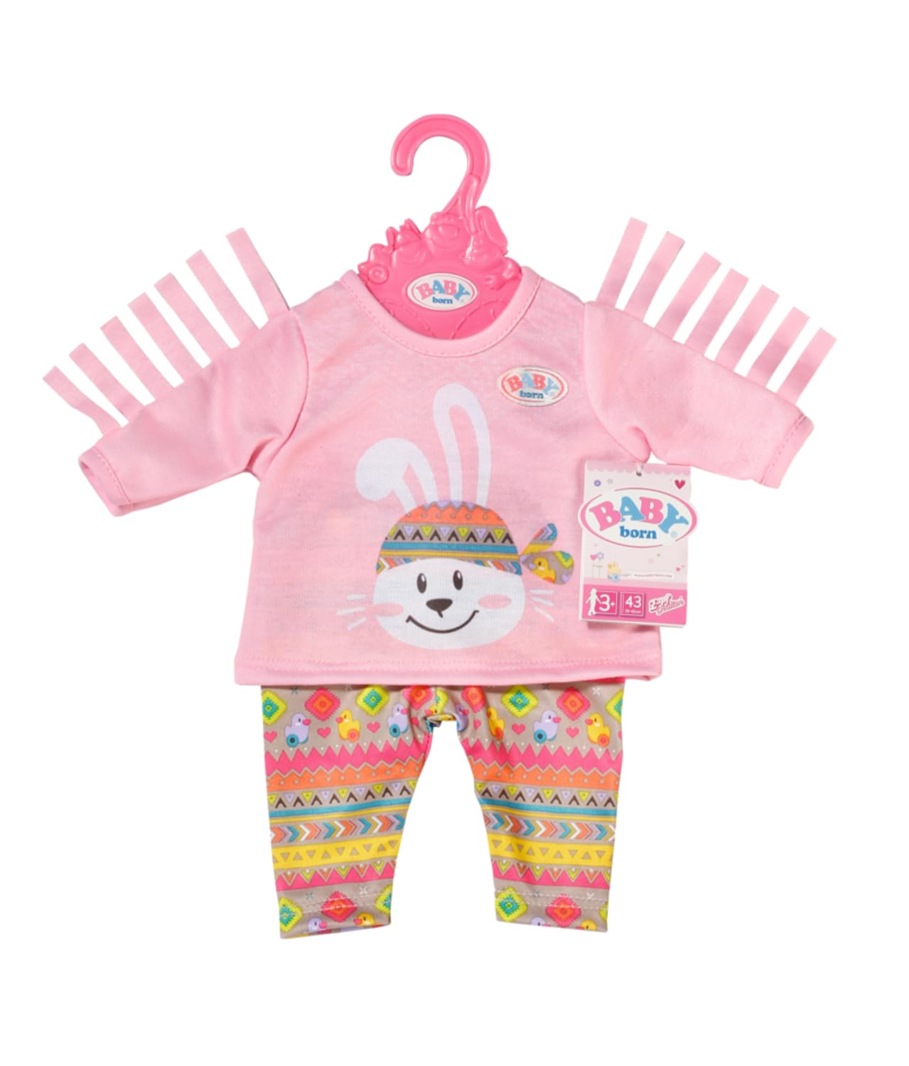 baby-born-trendy-pullover-set-830178-fransenpullover-und-ethno-hose-f-r-43-cm-pu image 2