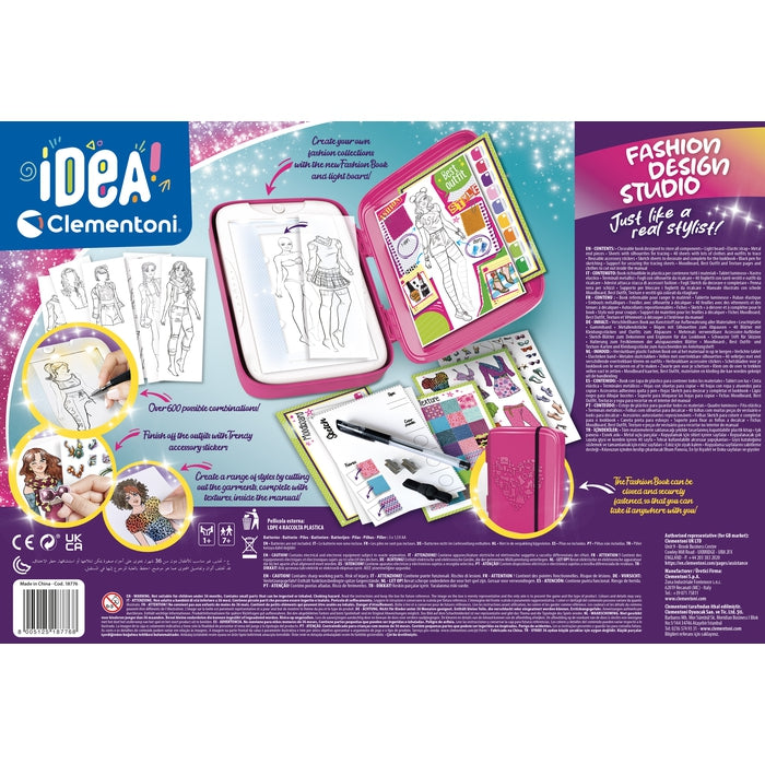 clementoni-idea-fashion-design-studio-mode-atelier-mit-leuchttafel image 7