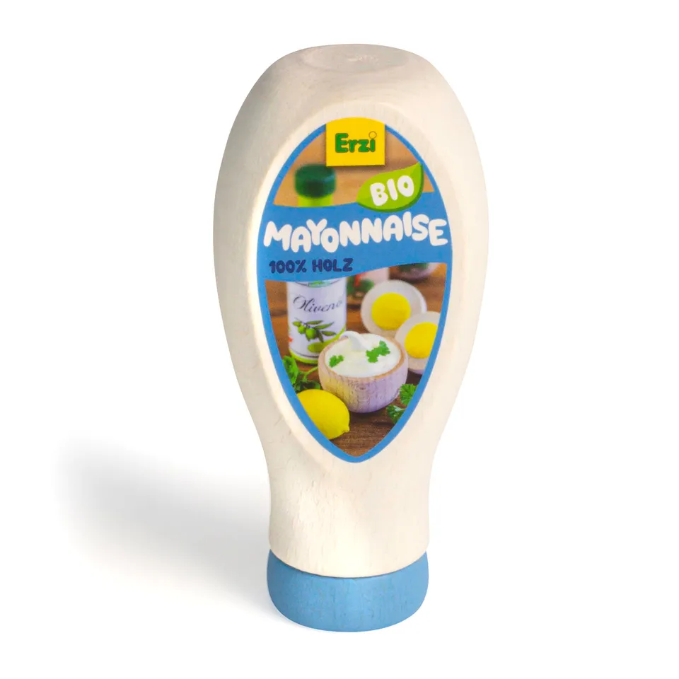 erzi-19132-mayonnaise-aus-holz-kaufladen-und-kinderk-chen-zubeh-r image 1