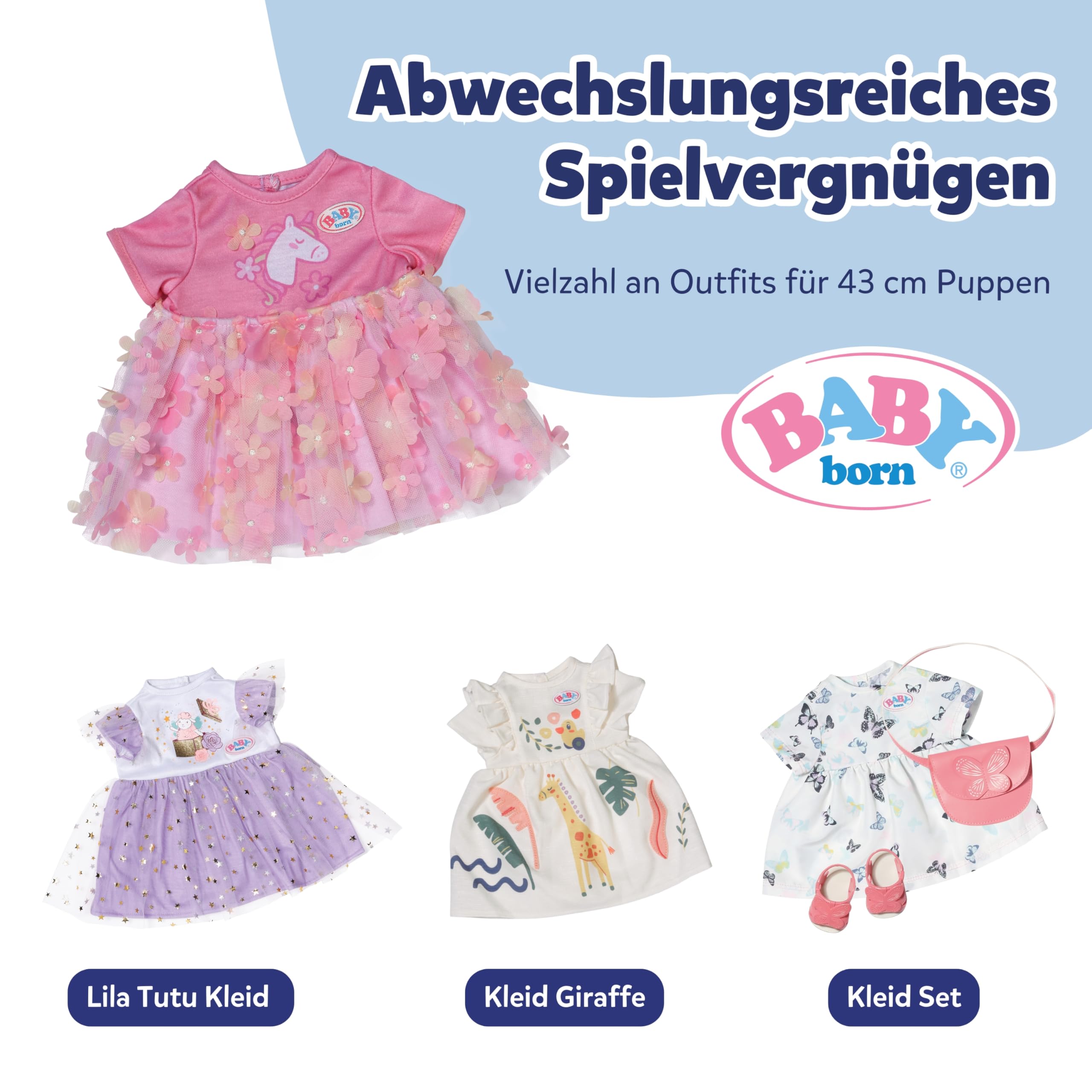 baby-born-blumenkleid-mit-einhornmotiv-f-r-43cm-puppen image 5