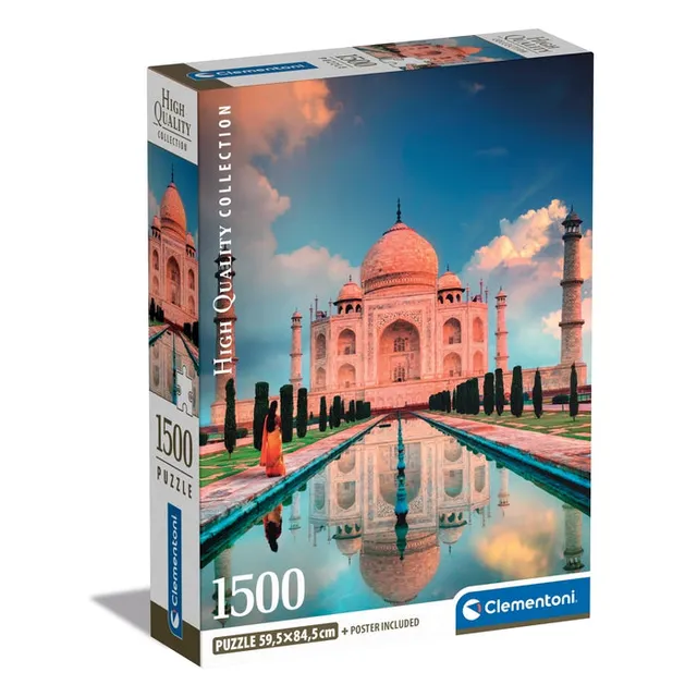 clementoni-taj-mahal-puzzle-1500-teile-59-2-x-84-3-cm-city image 1