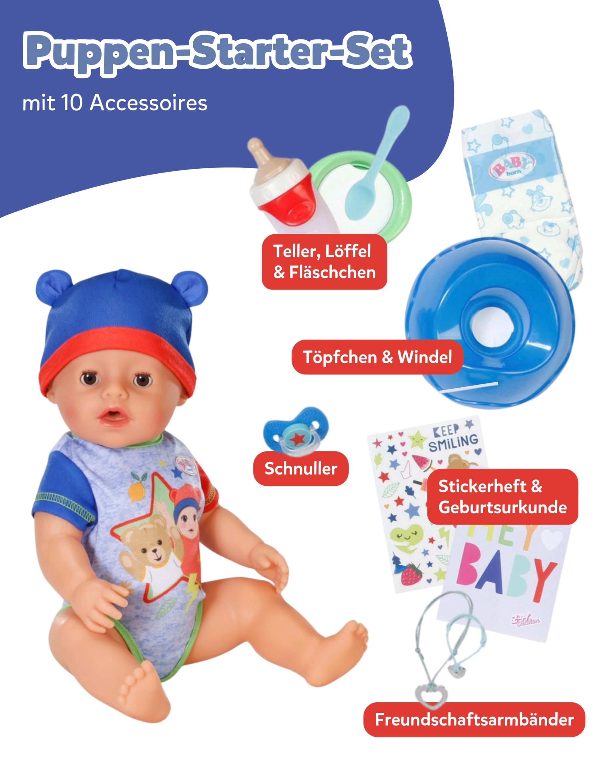 baby-born-jonas-43-cm-jungenpuppe-mit-10-funktionen image 2