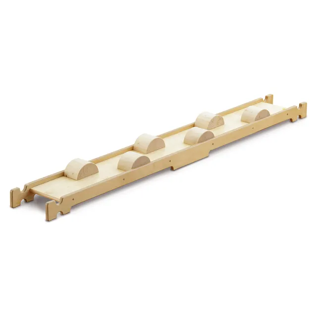 erzi-46381-balancierbrett-ste-aus-holz-190-cm-naturstamm-optik image 1