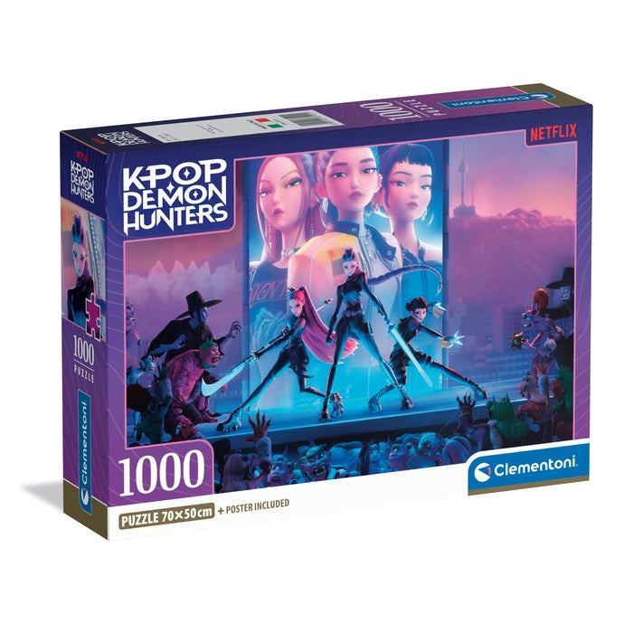 clementoni-kpop-demon-hunters-puzzle-1000-teile-sammler-puzzle-f-r-erwachsene image 1