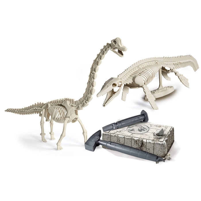 clementoni-galileo-fun-jurassic-world-mosasaurus-brachiosaurus-ausgrabungs-set image 2