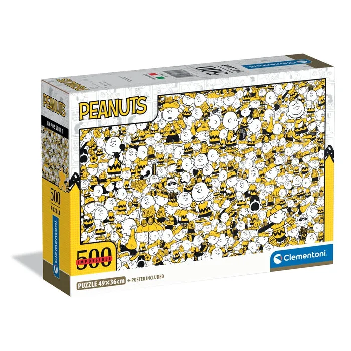 clementoni-peanuts-puzzle-500-teile image 1