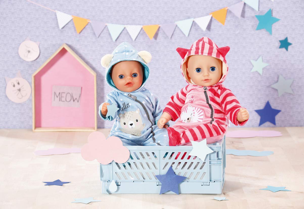 baby-born-dolly-moda-einteiler-30-cm-puppenkleidung-870624-rosa-blau image 6