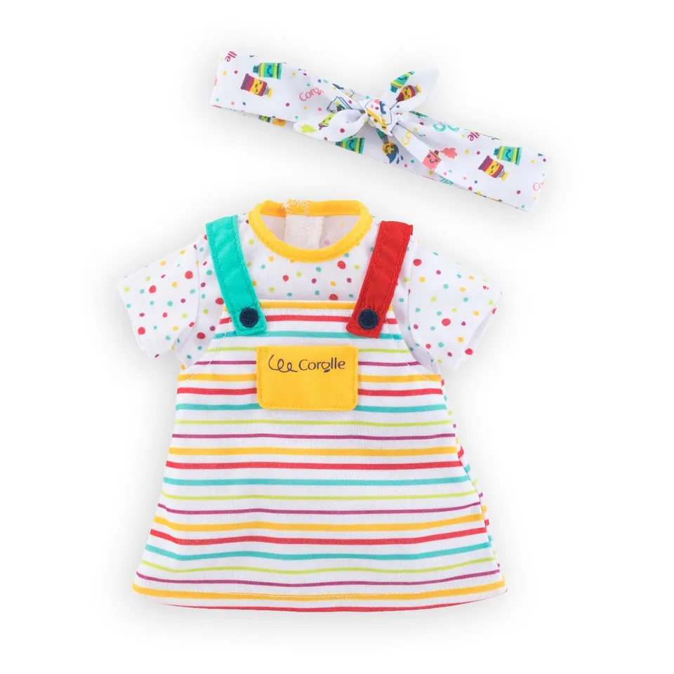 corolle-9000212120-ma-corolle-k-nstler-set-kleid-stirnband-f-r-36-cm-puppen image 1