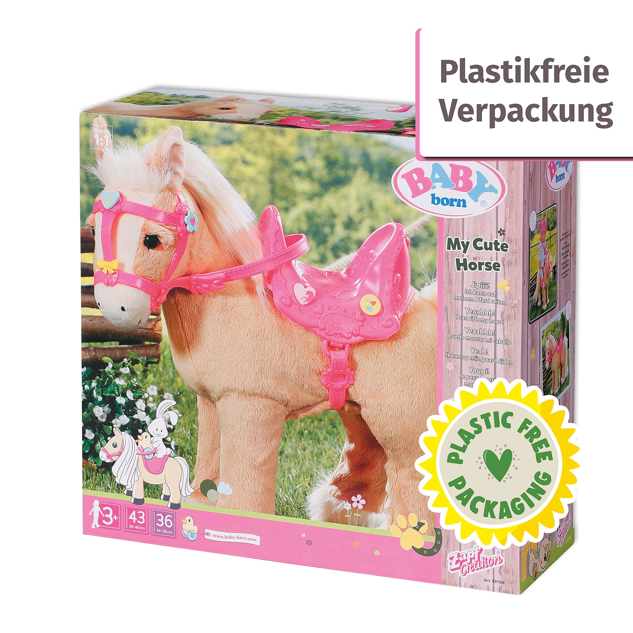 baby-born-my-cute-horse-interaktives-puppenpferd-pl-sch-mit-lauf-und-soundfunkti image 8