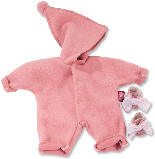 g-tz-3403329-babyanzug-mit-zipfelm-tze-rosa-f-r-babypuppen-gr-s-30-33-cm-3-teili image 1
