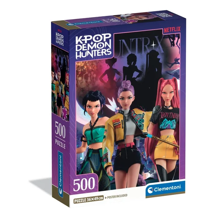 clementoni-kpop-demon-hunters-puzzle-500-teile image 1
