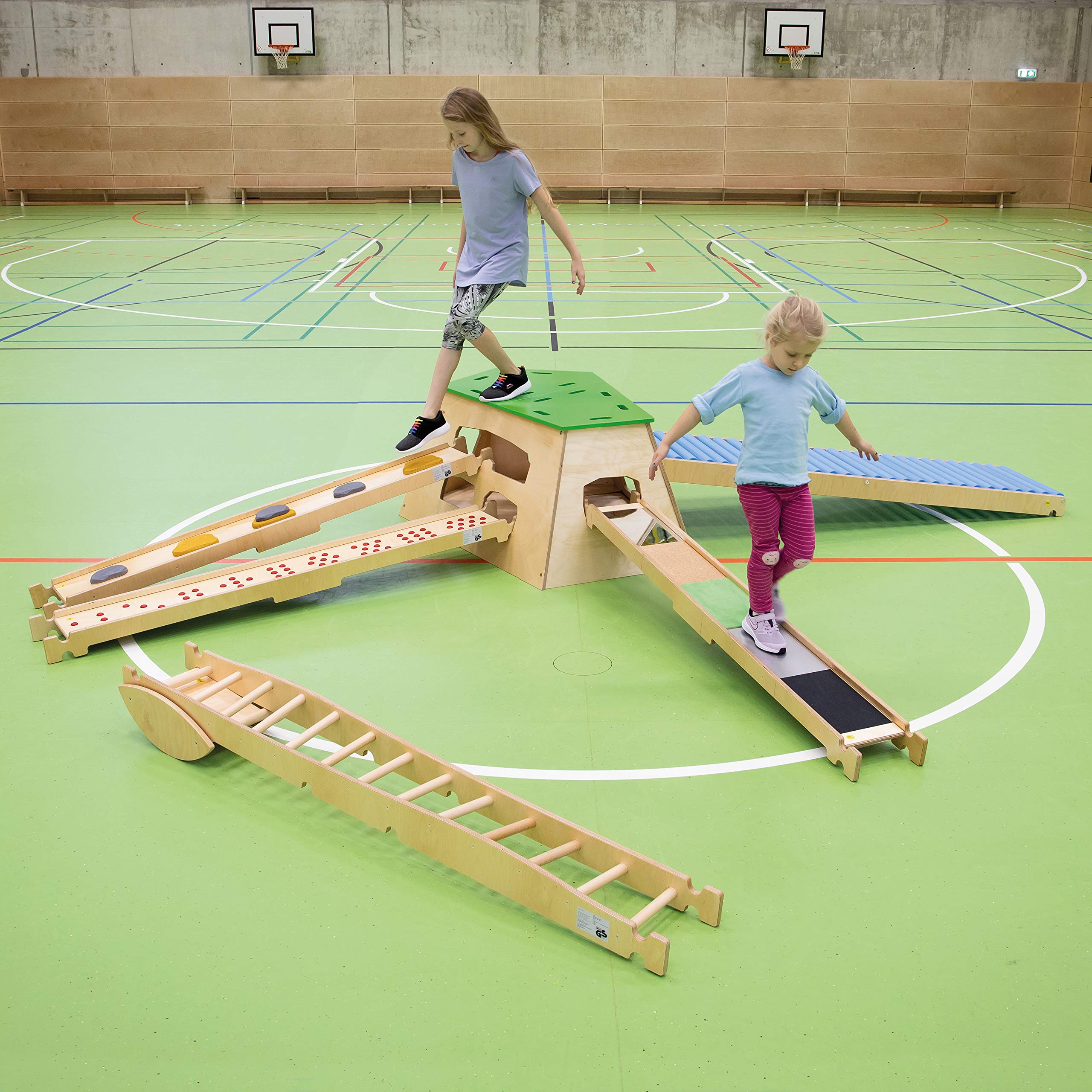 erzi-46379-parcours-center-piece-holz-7-teilig image 4