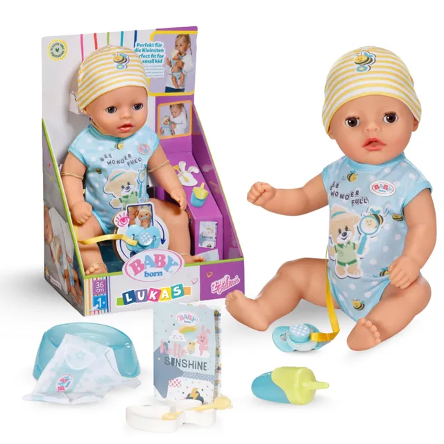 baby-born-lukas-36-cm-funktionspuppe-junge-mit-7-funktionen-ohne-batterien image 1