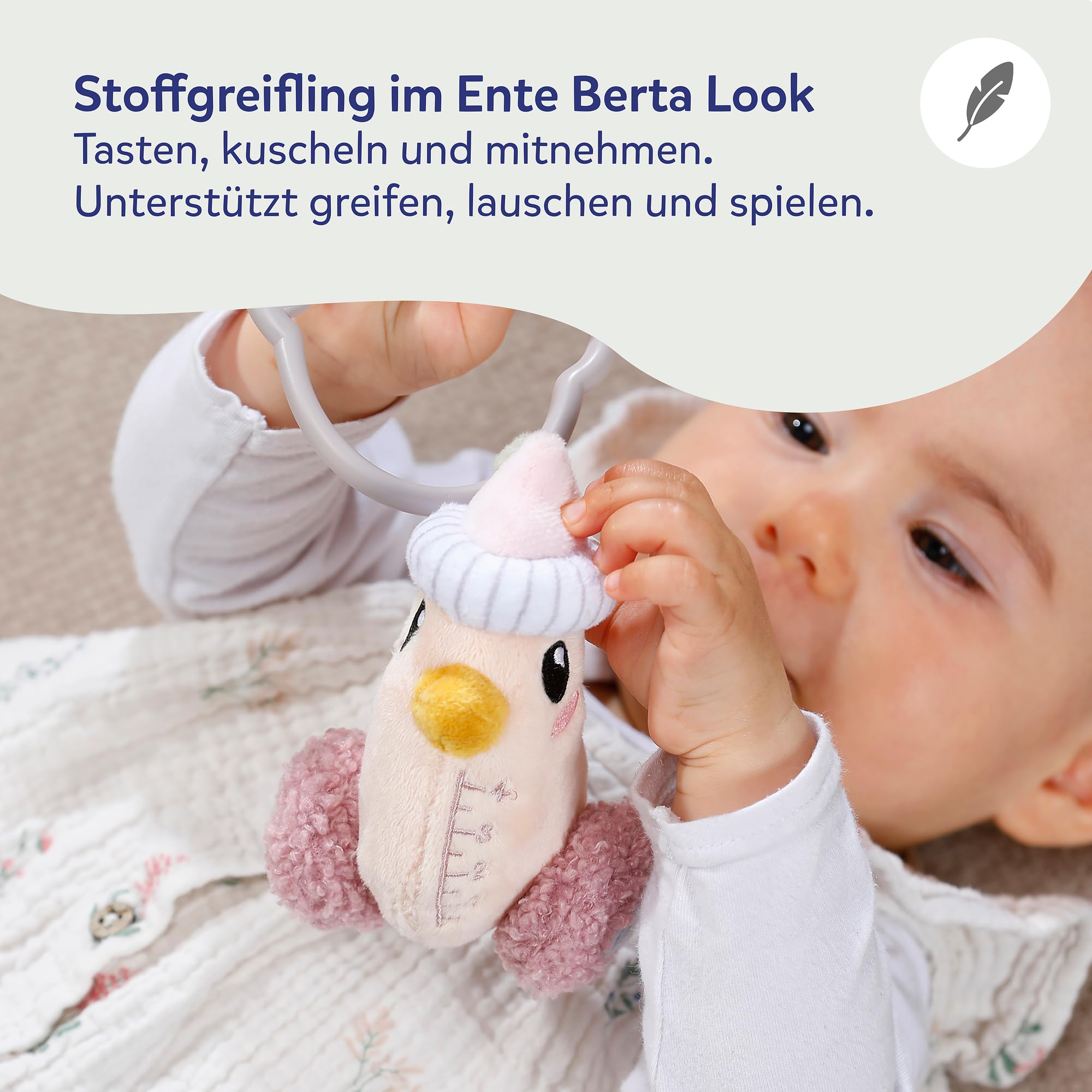 baby-born-for-babies-pl-sch-fl-schchen-mit-rassel-knisterfolie-und-clip image 3