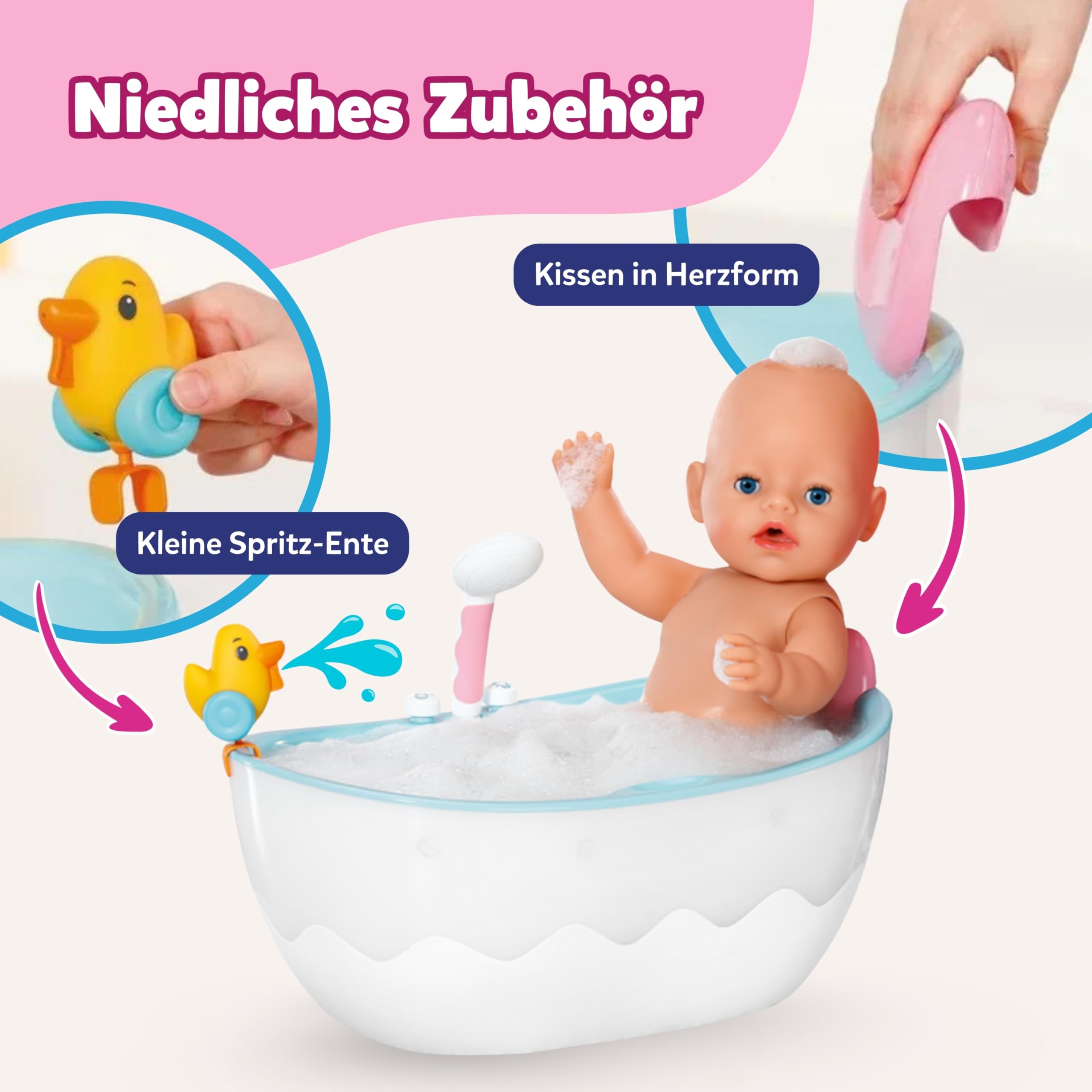 baby-born-badewanne-mit-farbwechsel-dusch-und-soundfunktion-puppenzubeh-r image 6