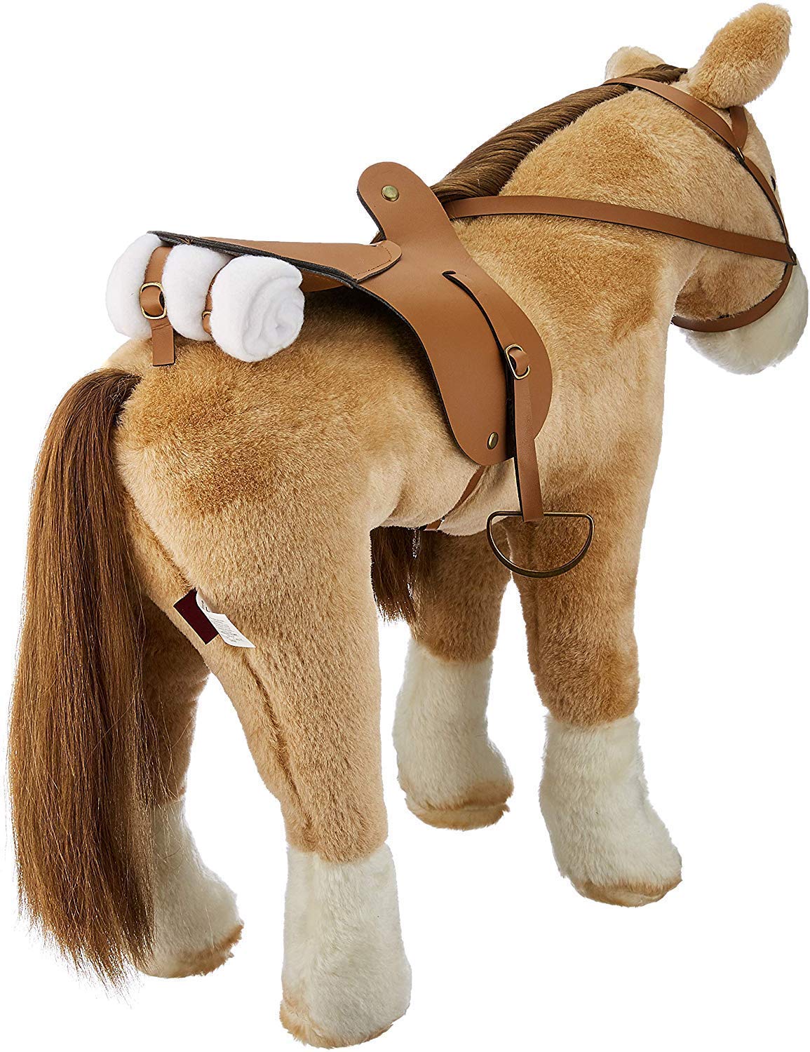 g-tz-3403088-sparky-k-mmpferd-mit-sattel-pl-schpferd-f-r-puppen-bis-50-cm image 2