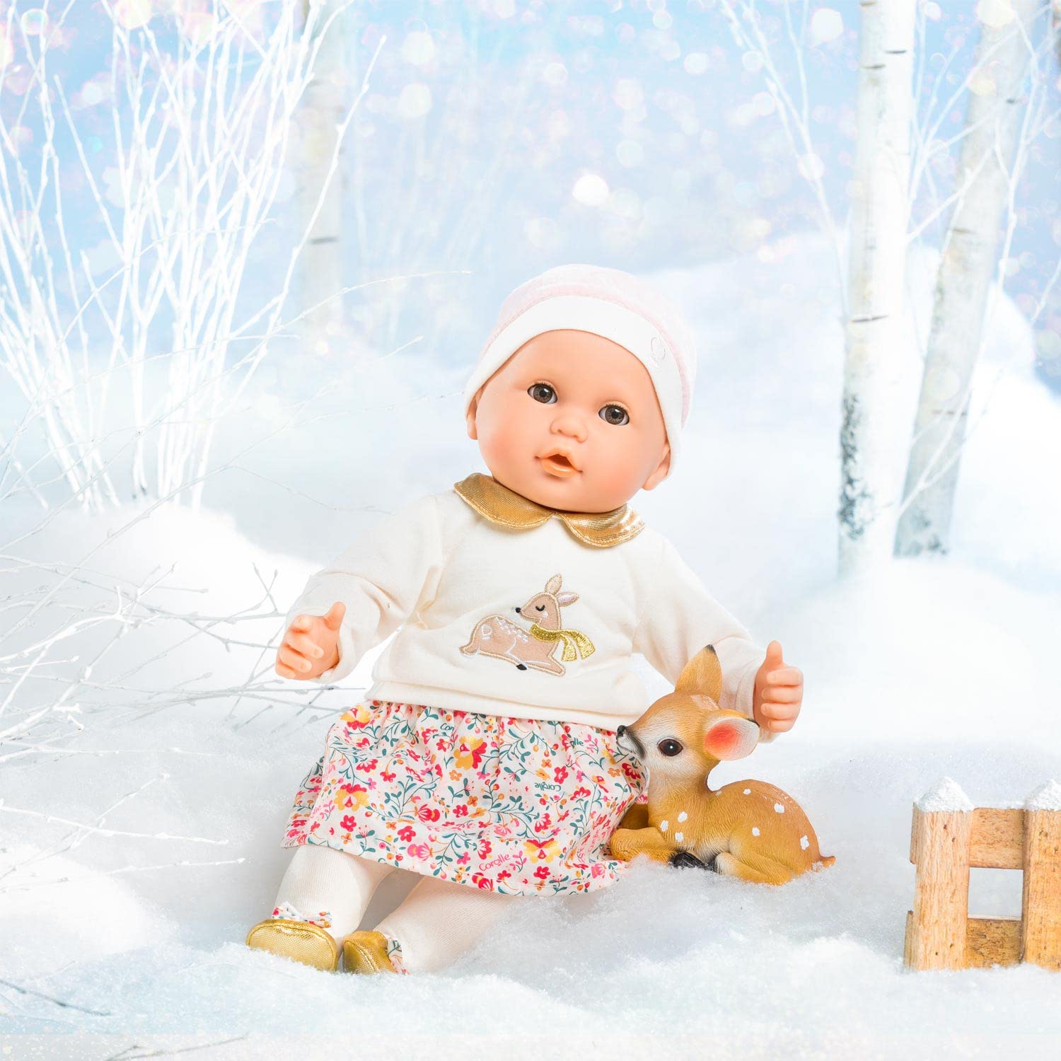 corolle-mon-grand-poupon-ana-s-winterbl-ten-weichk-rperpuppe-36-cm image 7