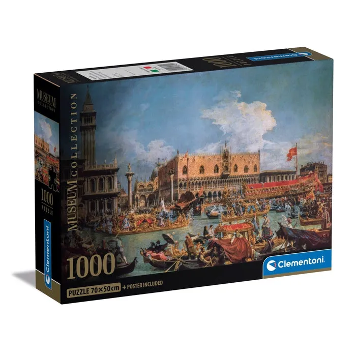 clementoni-canaletto-the-return-of-the-bucentaur-1000-teile-kunst-puzzle-70-x-50 image 1