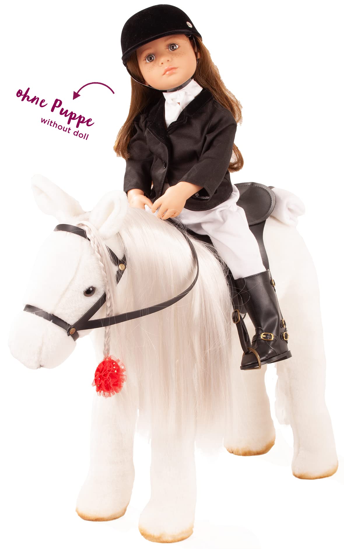 g-tz-3403087-lipizzaner-k-mmpferd-mit-sattel-pl-schpferd-f-r-puppen-bis-50-cm image 5