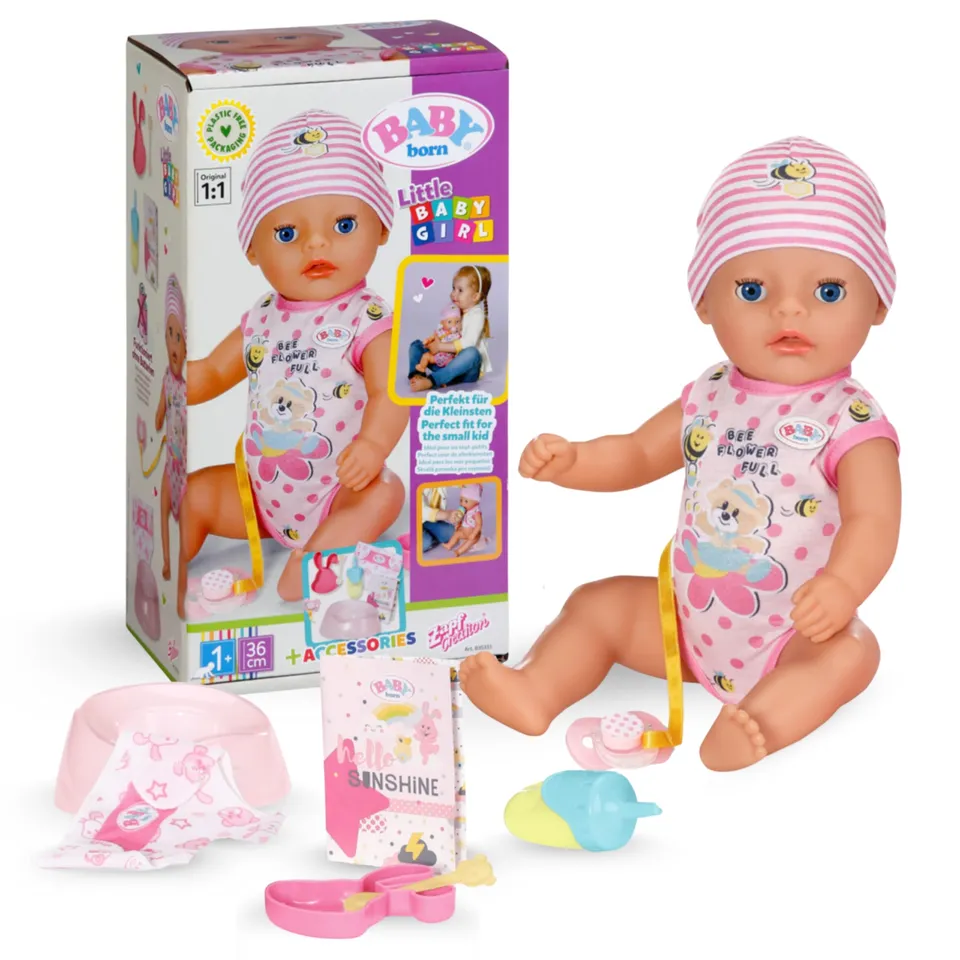 baby-born-little-lena-babypuppe-36-cm-mit-7-funktionen image 1
