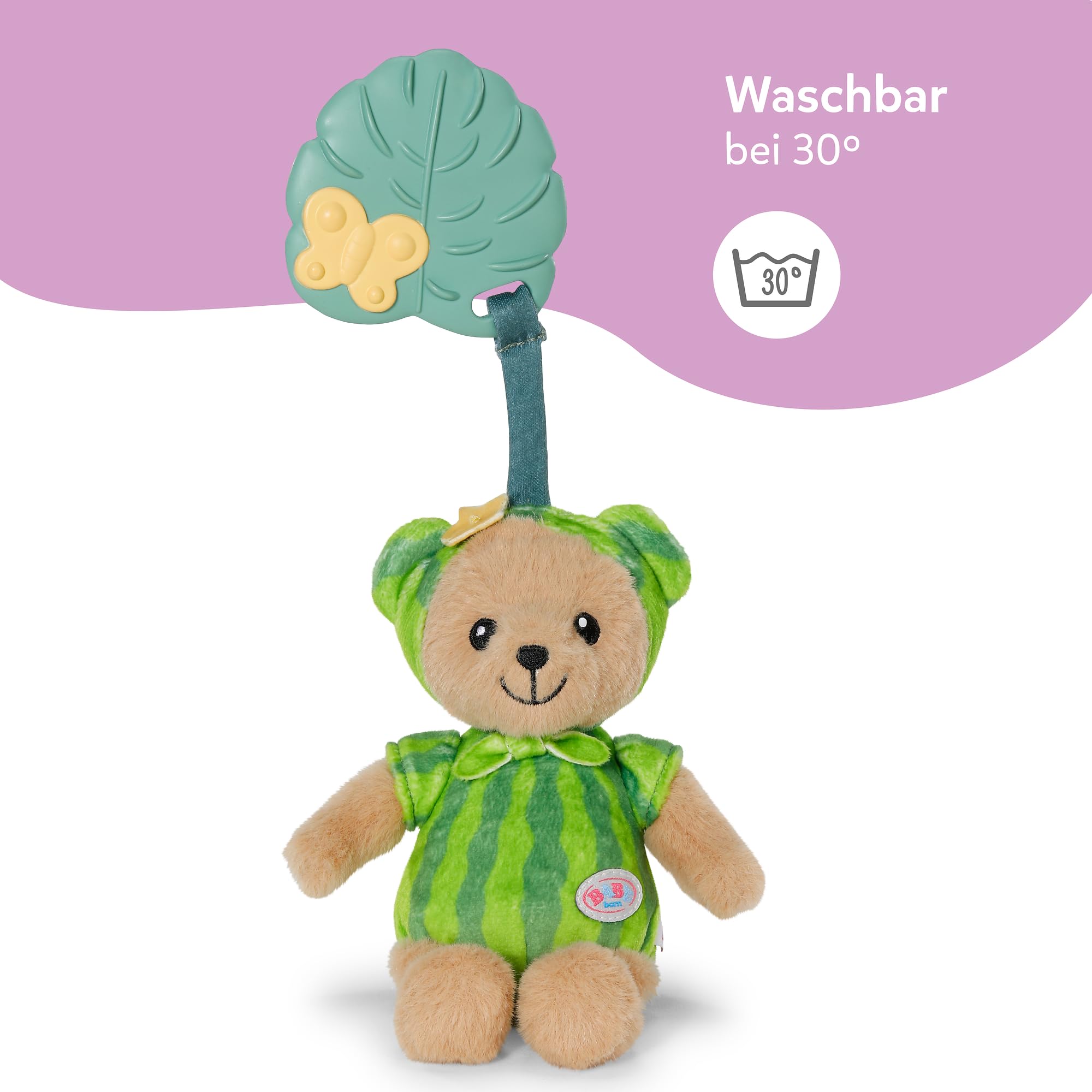 baby-born-for-babies-teddy-stachelb-re-18-cm-mit-bei-ring-und-rassel image 5