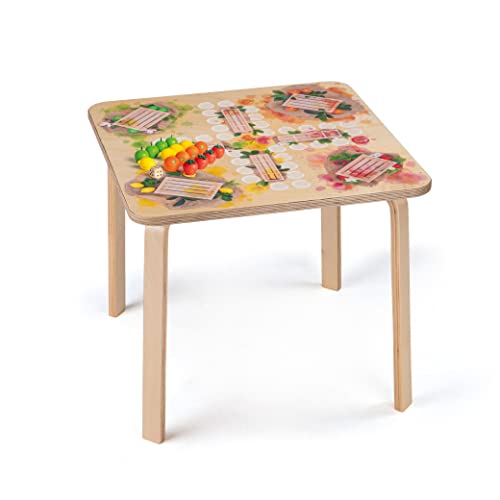 erzi-42488-spieltisch-fr-chtchen-rgere-dich-nicht-spieltisch-mit-spielfiguren image 5