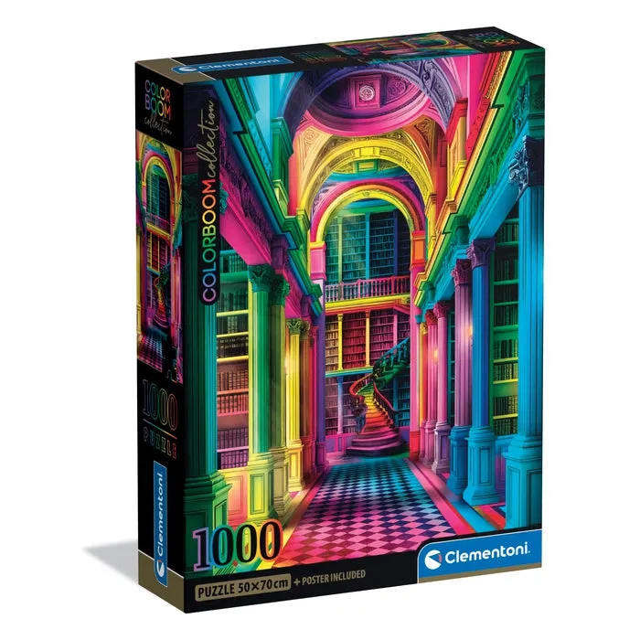 clementoni-colorboom-athenaeum-puzzle-1000-teile image 1