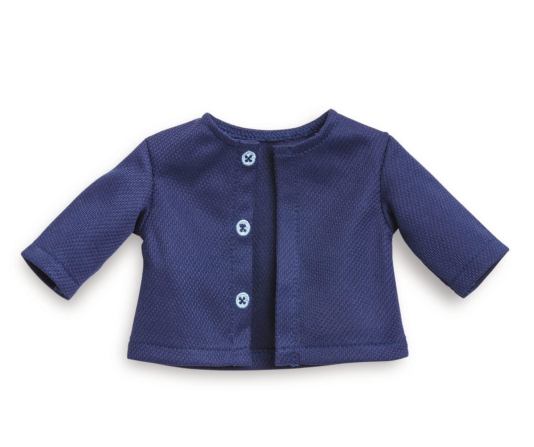 corolle-ma-corolle-blaue-strickjacke-puppenkleidung-f-r-36-cm-puppen image 1