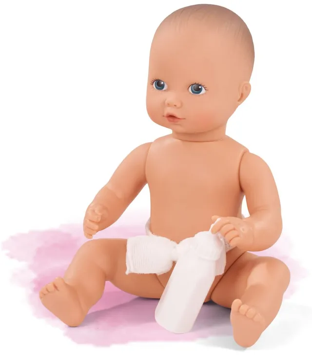 g-tz-newborn-aquini-0753010-badepuppe-33-cm-m-dchen-ohne-haare image 1