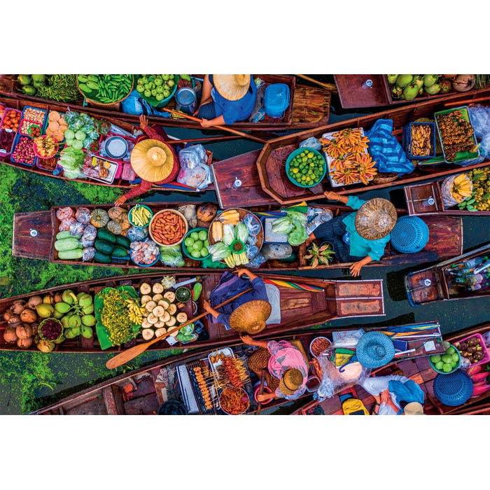 clementoni-lifestyle-puzzle-thai-floating-market-1000-teile-70-x-50-cm image 2