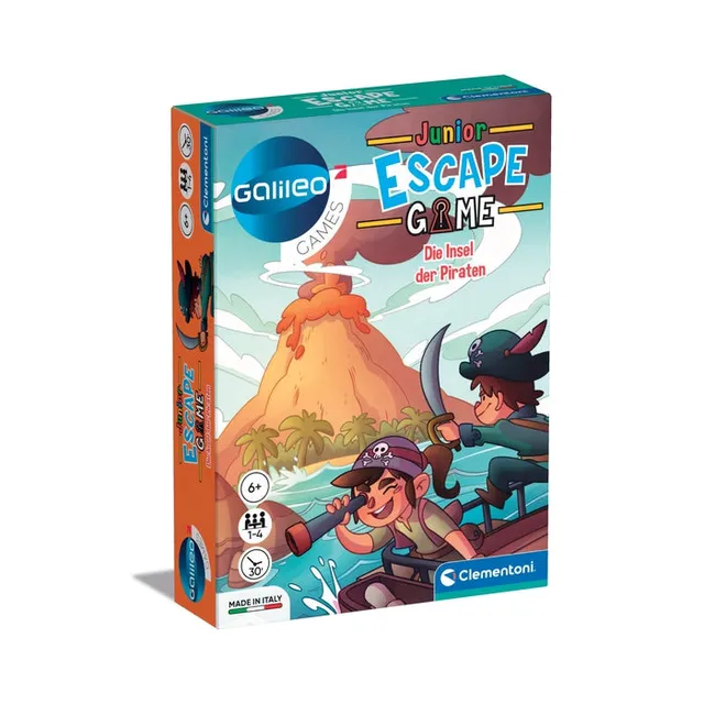 clementoni-galileo-games-escape-game-junior-die-insel-der-piraten image 1