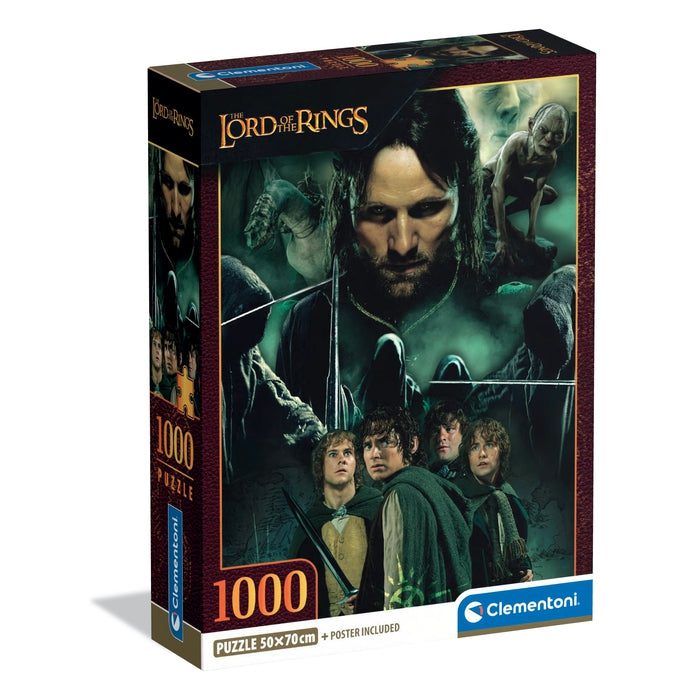 clementoni-the-lord-of-the-rings-puzzle-1000-teile-70-x-50-cm image 1