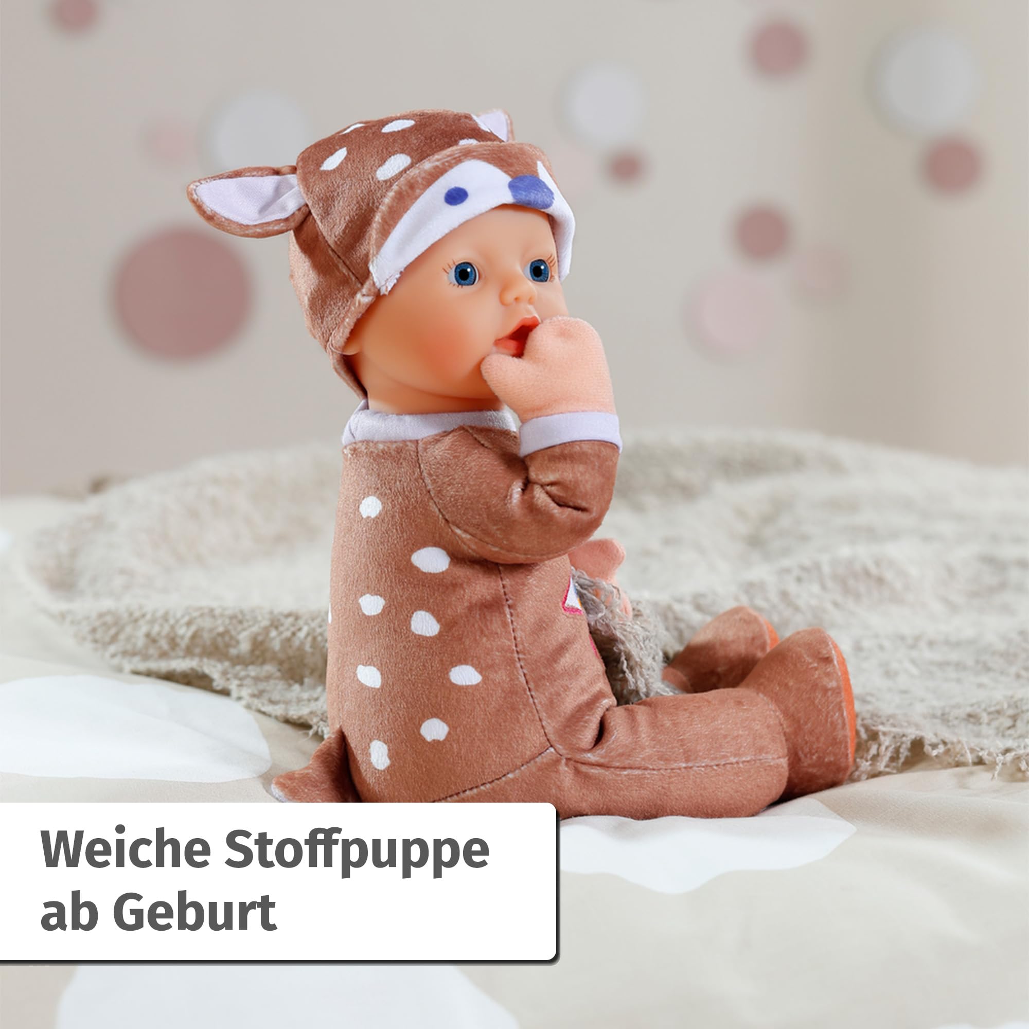 baby-born-for-babies-sleepy-reh-30cm-stoffpuppe-mit-rassel image 2