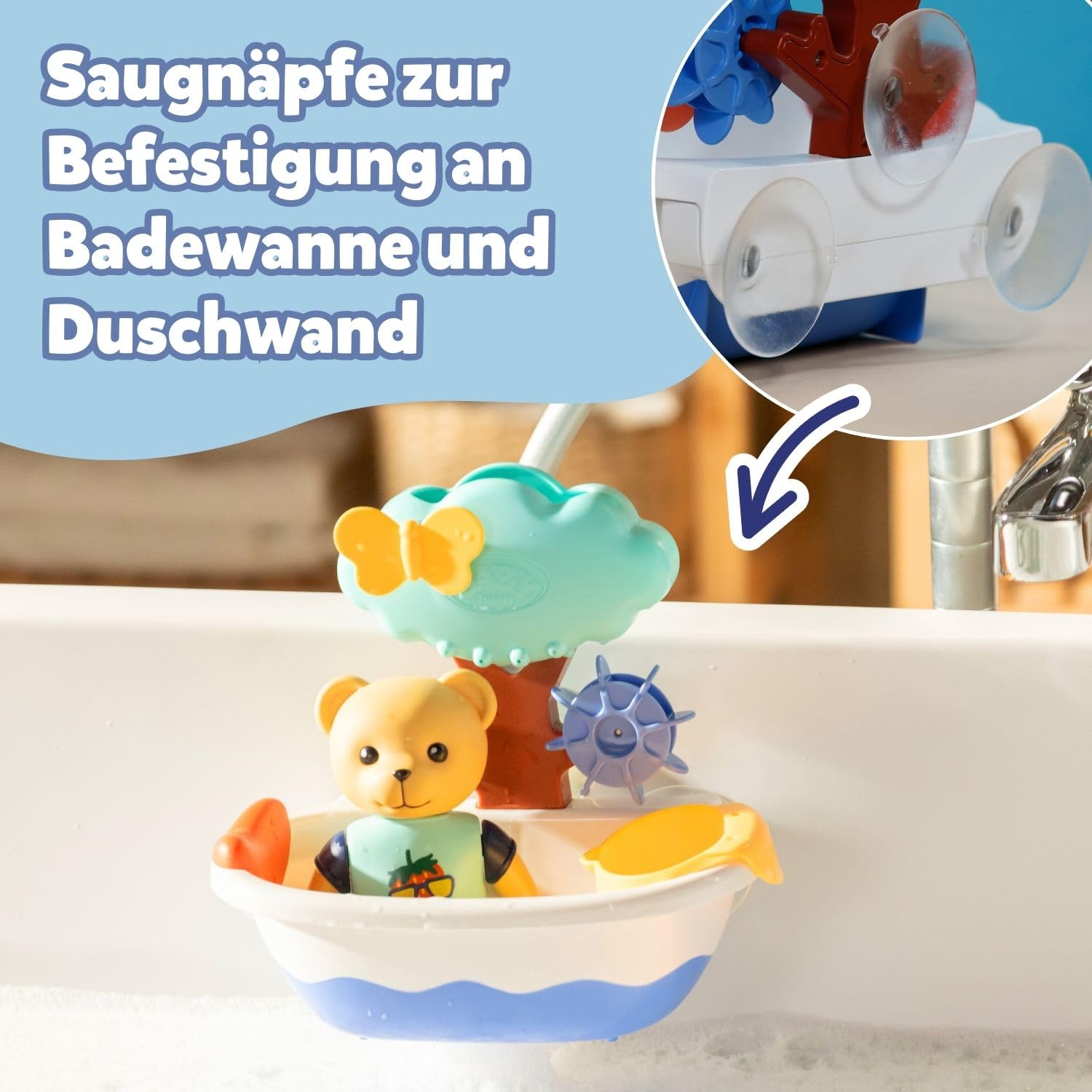 baby-born-splish-splash-badewanne-mit-teddy-und-wasserspiel image 6
