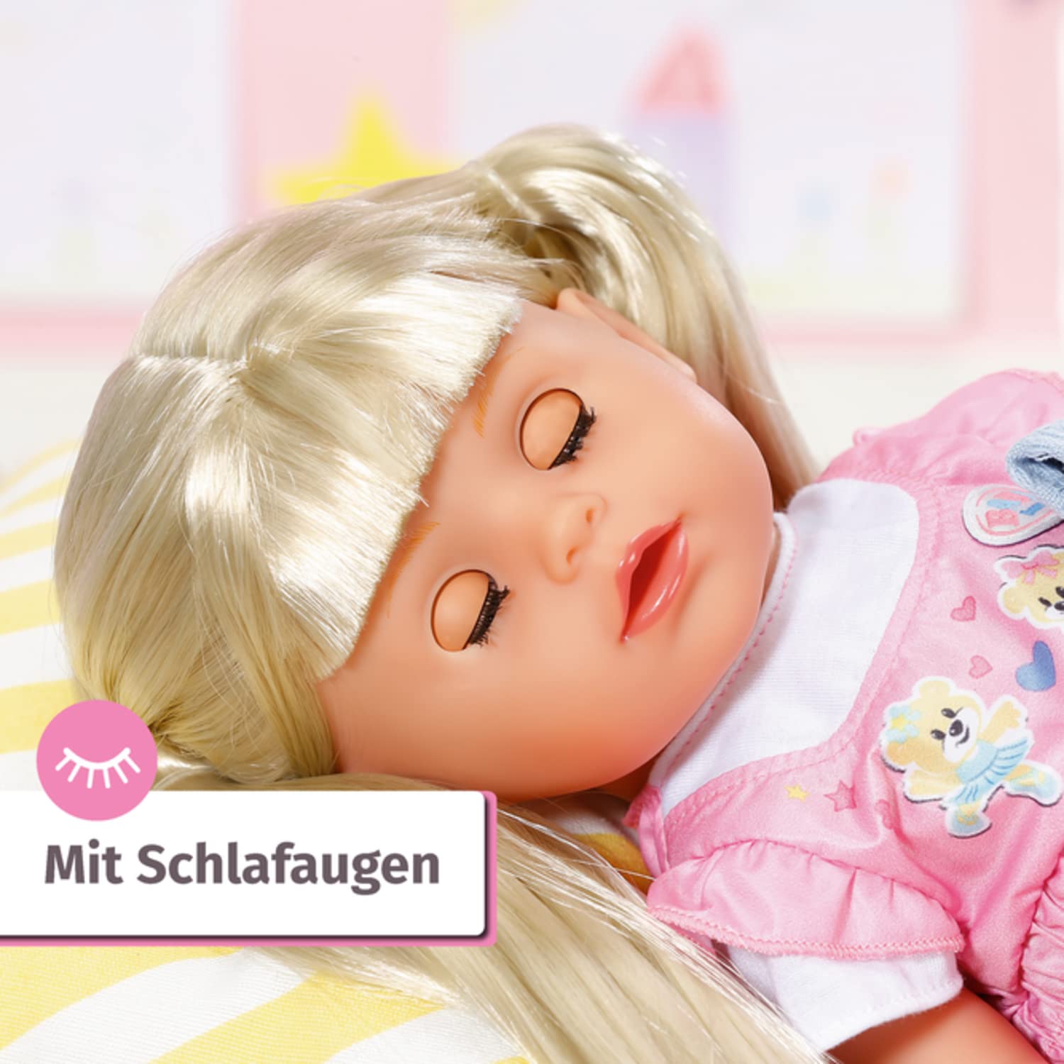 baby-born-kindergarten-little-sister-36-cm-puppe-mit-haaren-und-7-funktionen image 6