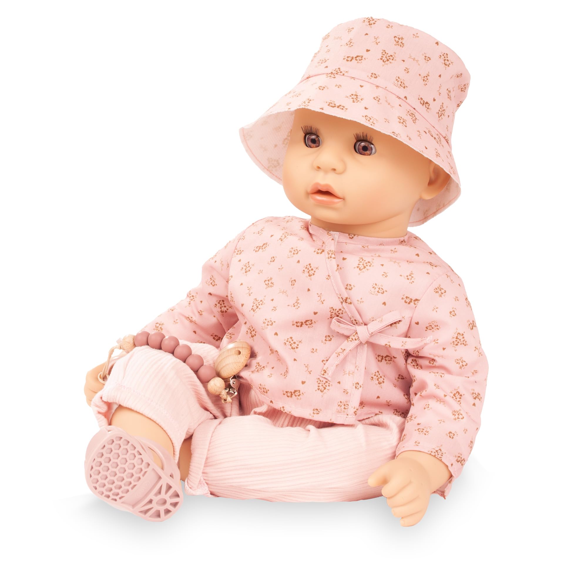 g-tz-cookie-millefleur-puppe-48-cm-babypuppe-mit-schlafaugen-9-teilig image 4